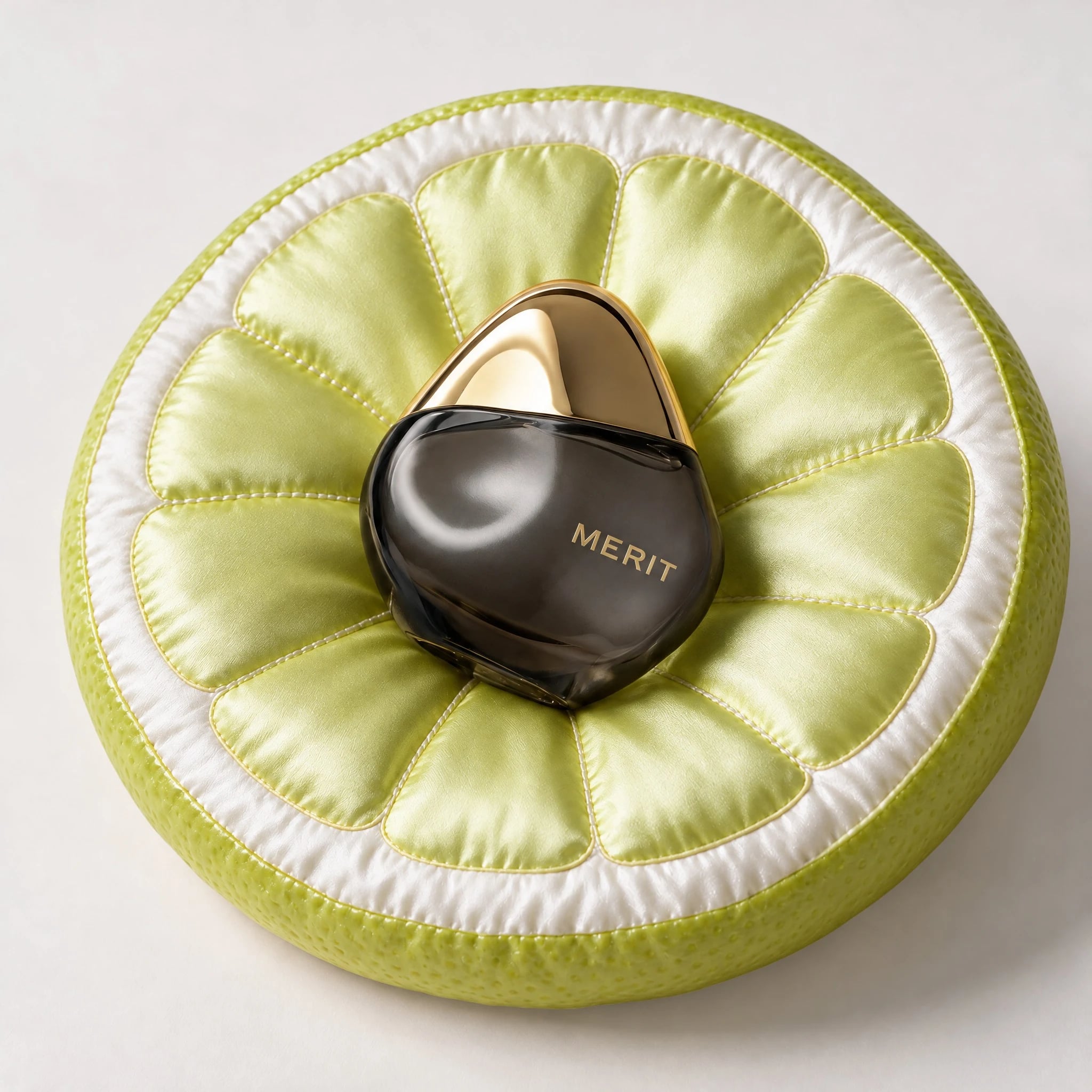 MERIT: Citrus, softly sculpted