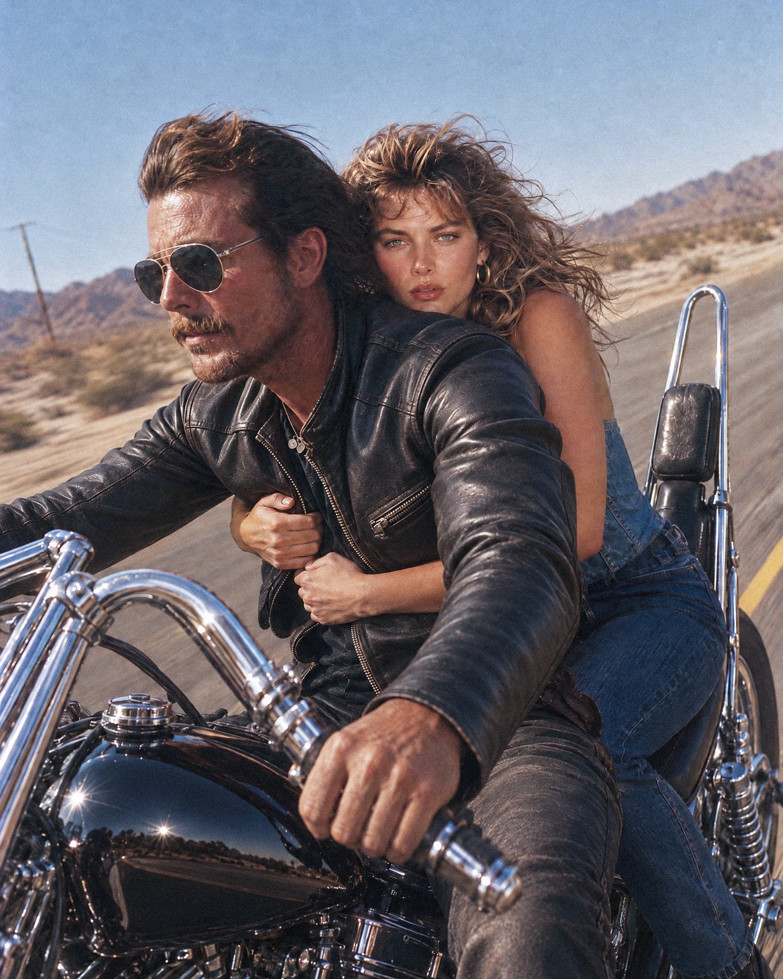 Wild denim: Out on the open road