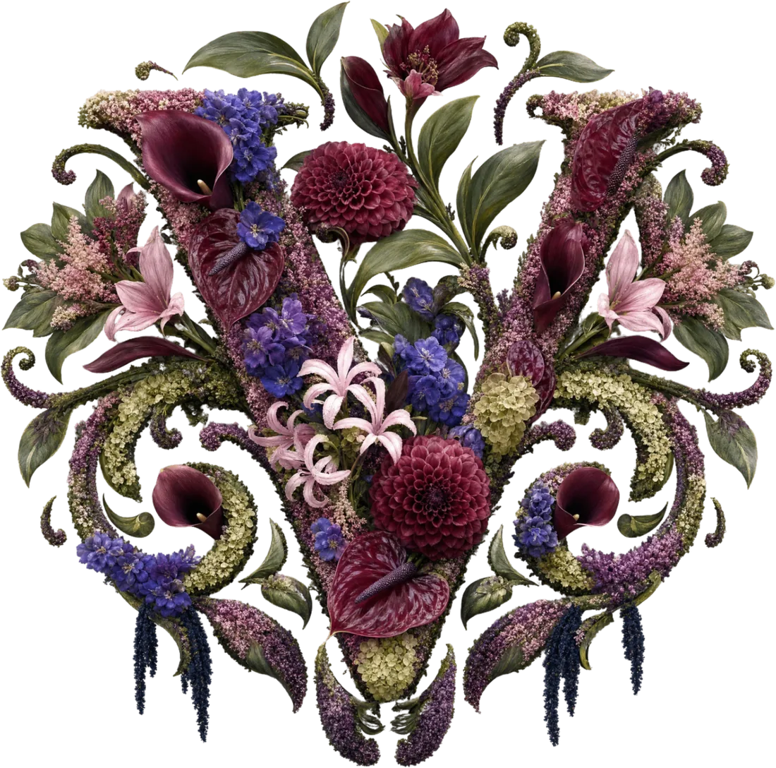 Vertige, the botanical V